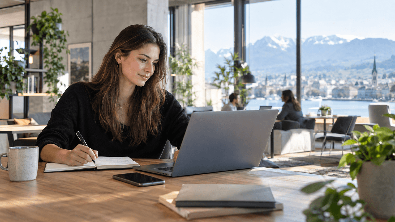Jeune diplômé préparant une mission de conseil